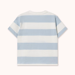 Футболка Sky stripes от бренда Tinycottons Голубой