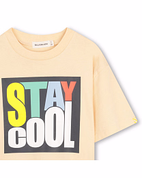 Футболка STAY COOL от бренда Billieblush Оранжевый