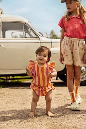 Блумеры махровые Multi Colour Stripes от бренда Sproet & Sprout