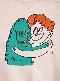 Свитшот Hug Hairy Monster от бренда Bobo Choses