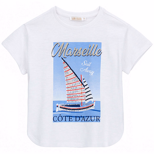 Футболка Marseille от бренда Original Marines Белый
