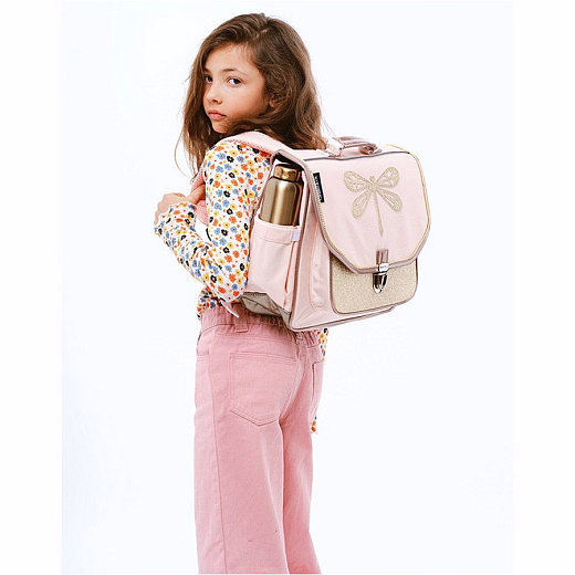 Портфель Medium Pink Dragonfly от бренда Caramel et Cie