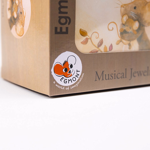 Музыкальная шкатулка "Мышка и мышонок" от бренда Egmont Toys