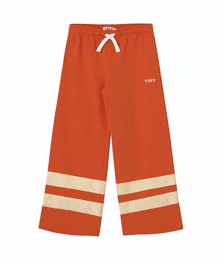 Штаны RED STRIPES LOGO от бренда Tinycottons