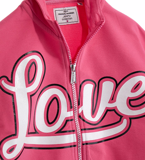 Толстовка Love Pink от бренда Original Marines