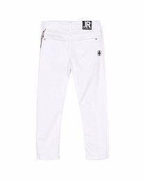 Джинсы белые скинни от бренда JOHN RICHMOND