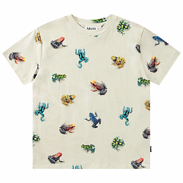 Футболка Roxo Vibrant Frogs от бренда MOLO Молочный