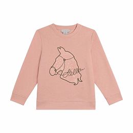 Свитшот Stella Horse от бренда Stella McCartney kids