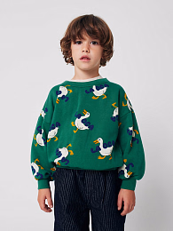 Свитшот Green La Oca от бренда Bobo Choses