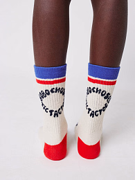Носки Tic Tac Toe color block от бренда Bobo Choses