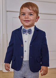 Жакет классический темно-синий от бренда Abel and Lula