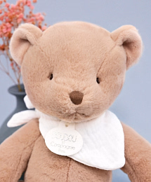 Мишка каштанового цвета, 25 см от бренда Doudou et Compagnie
