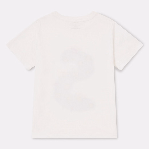 Футболка Floral S Graphic от бренда Stella McCartney kids Молочный