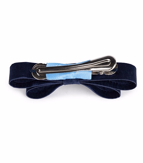 Бант «Маленькое Чудо» тёмно-синий от бренда Kosa do Poyasa