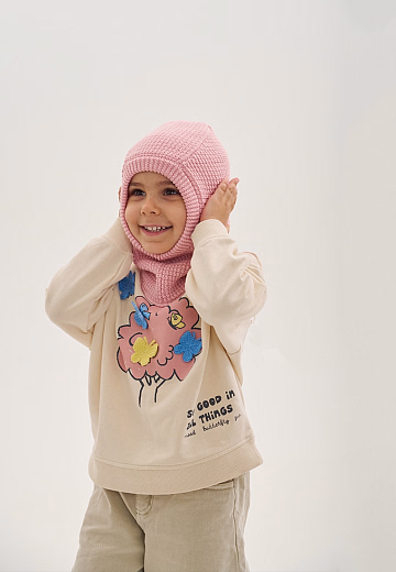 Балаклава Mumli blossom pink от бренда Peppihat