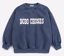 Свитшот Navy Pop от бренда Bobo Choses