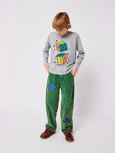 Джинсы Green Bobo Joker от бренда Bobo Choses