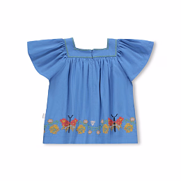 Блузка Rosalyn Blue Flower от бренда MOLO