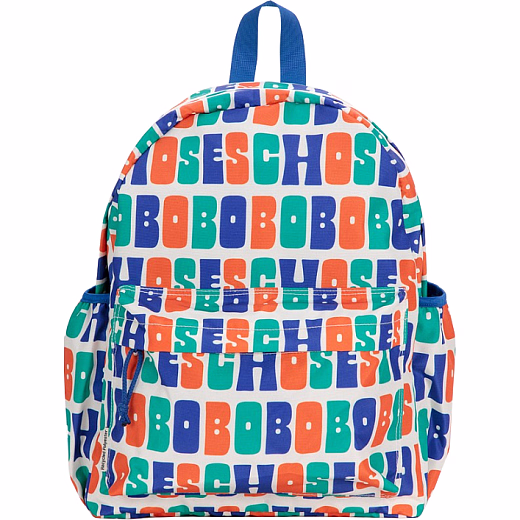 Рюкзак Multicolor Letters от бренда Bobo Choses