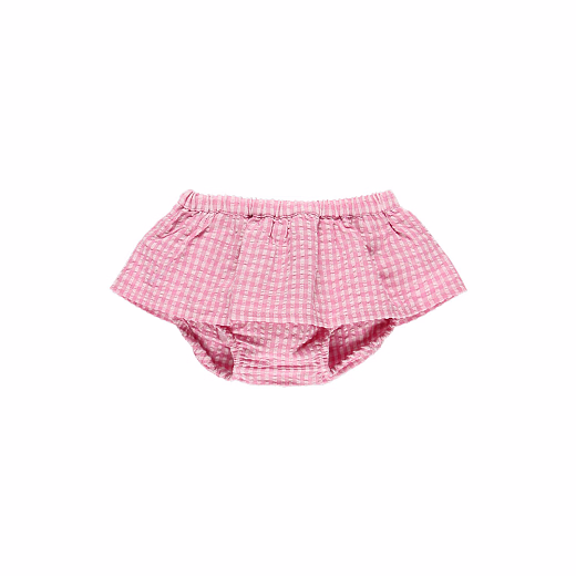 Футболка и блумеры Pink check от бренда Boboli