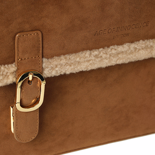 Портфель Sansa коричневый от бренда Age of Innocence