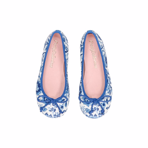 Балетки GIULIANA Blue от бренда PRETTY BALLERINAS