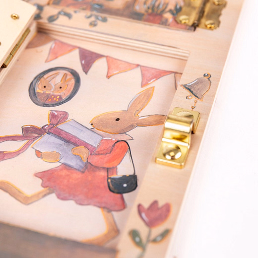 Бизиборд Rabbit house от бренда Egmont Toys