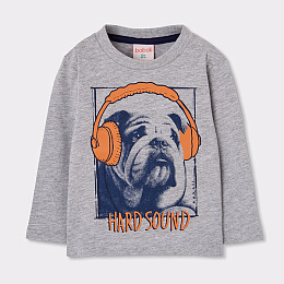 Лонгслив Hard Sound от бренда Boboli