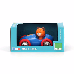 Машина Boizoos c Мишкой от бренда Vilac