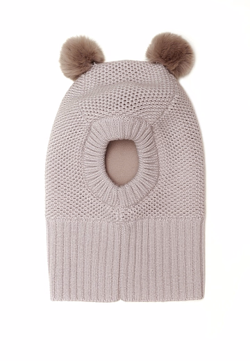 Балаклава Momla creme beige от бренда Peppihat