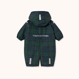Комбинезон Mini Green Check от бренда Tinycottons
