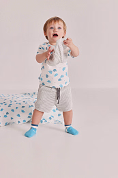 Футболка и шорты в полоску Elephant от бренда Boboli