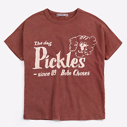 Футболка The Dog от бренда Bobo Choses Коричневый