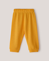 Комплект футболка и брюки в горчичном цвете от бренда Anna Leon