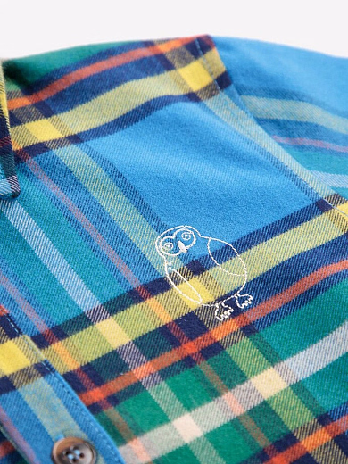 Рубашка Plaid от бренда Bobo Choses