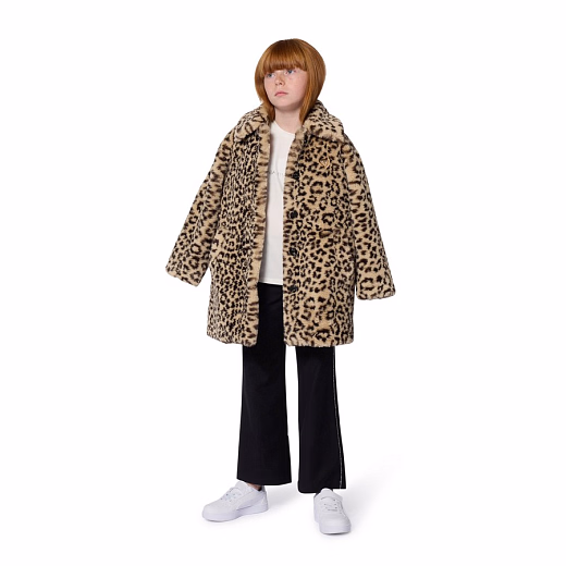 Пальто Leopard Print от бренда SONIA RYKIEL