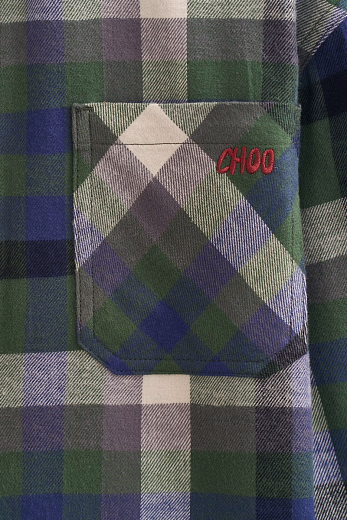 Рубашка в клетку Plaid Choo от бренда CHOOCHOO