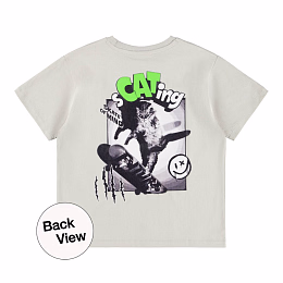 Футболка Riley sCATing от бренда MOLO Серый