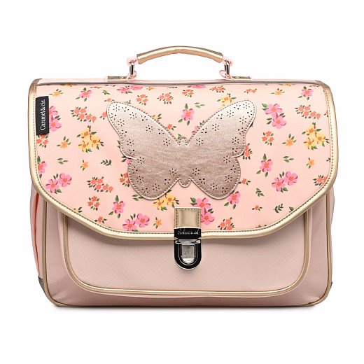 Портфель Medium Pink Liberty Butterfly от бренда Caramel et Cie