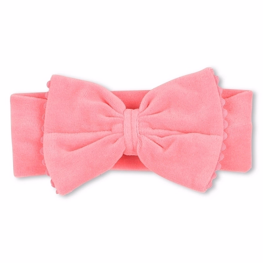 Слип из велюра и повязка от бренда Billieblush