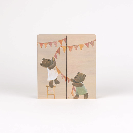 Шкаф с мишкой от бренда Egmont Toys