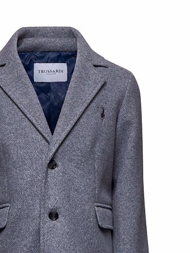 Полупальто Grey от бренда Trussardi