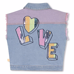 Жилет Love от бренда Billieblush
