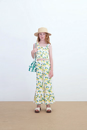 Брюки Blooming lemon от бренда Tinycottons