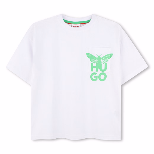 Футболка Green Butterfly от бренда HUGO Белый