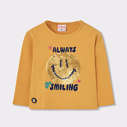 Лонгслив Smiley от бренда Boboli