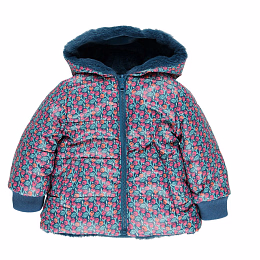 Куртка двусторонняя Flora print от бренда Boboli