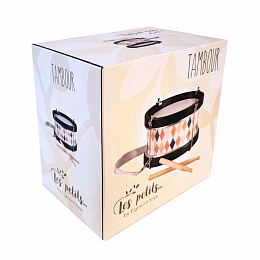 Барабан с Ромбы на белом от бренда Egmont Toys