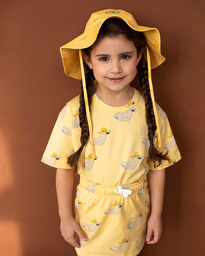 Футболка DUCKS от бренда Tinycottons Желтый