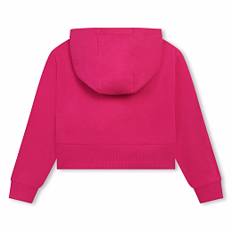 Худи кроп Logo Pink от бренда HUGO